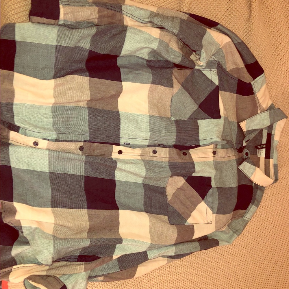 Button down flannel!
